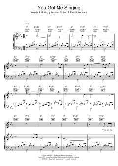 You Got Me Singing von Leonard Cohen (Download) 