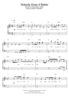 Nobody Does It Better von Carly Simon (Download) 
