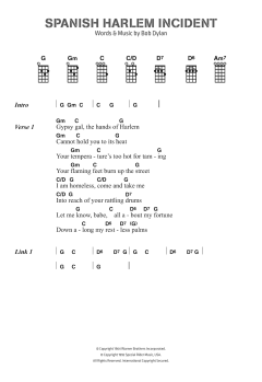 Spanish Harlem Incident von Bob Dylan (Download) 