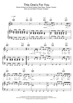This One's For You von David Guetta (Download) 
