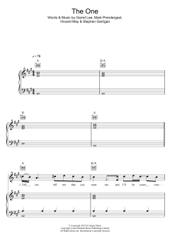 The One von Kodaline (Download) 