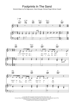Footprints In The Sand von Leona Lewis (Download) 