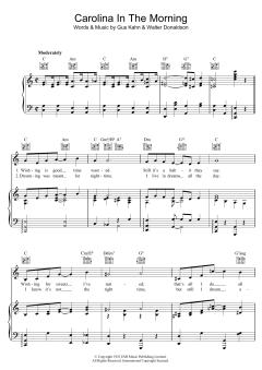 Carolina In The Morning von Al Jolson (Download) 