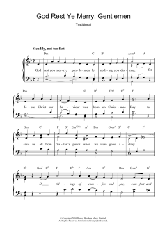 God Rest Ye Merry, Gentlemen von Traditional (Download) 