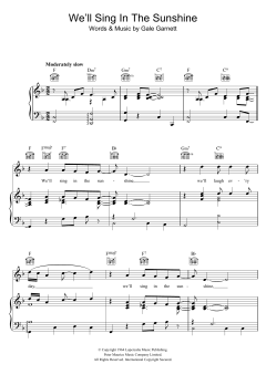 We'll Sing In The Sunshine von Mark Wynter (Download) 