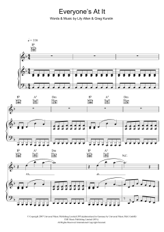 Everyone's At It von Lily Allen (Download) 