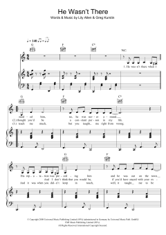 He Wasn't There von Lily Allen (Download) 