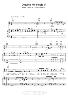Digging My Heels In von Stephan Moccio (Download) 