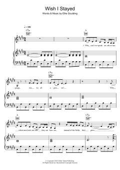 Wish I Stayed von Ellie Goulding (Download) 