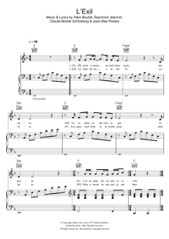 L'Exil von Claude-Michel Schönberg (Download) 