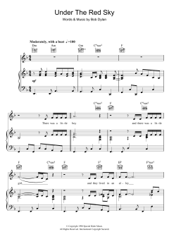 Under The Red Sky von Bob Dylan (Download) 