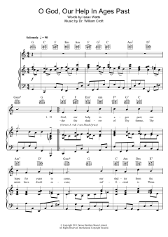 O God Our Help In Ages Past von William Croft (Download) 
