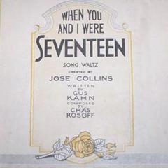 When You And I Were Seventeen von Chas Rosoff (Download) 