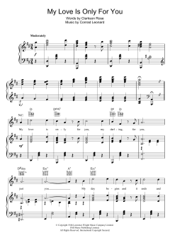 My Love Is Only For You von Brian Crain (Download) 