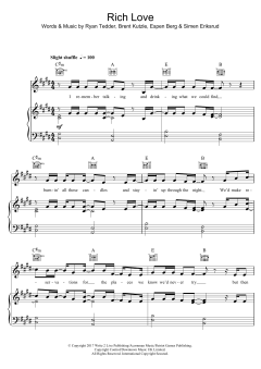 Rich Love (featuring Seeb) von OneRepublic (Download) 