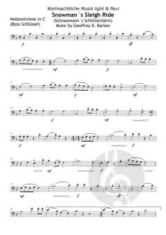 The Snowman's Sled Ride (Schneemann´s Schlittenfahrt) von Geoffrey D. Barlow (Download) 