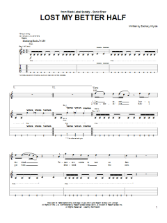 Lost My Better Half von Zakk Wylde (Download) 