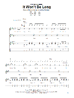 It Won't Be Long von The Beatles (Download) 