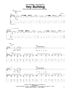 Hey Bulldog von The Beatles (Download) 
