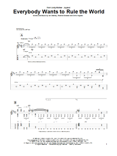 Everybody Wants To Rule The World von Tears For Fears (Download) 