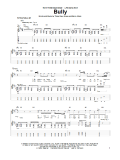 Bully von Three Days Grace (Download) 