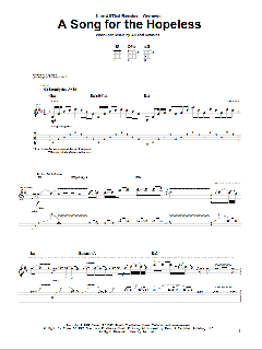 A Song For The Hopeless von All That Remains (Download) 