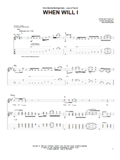 When Will I von Monte Montgomery (Download) 