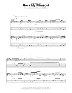 Rock My Plimsoul von Jeff Beck (Download) 