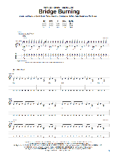 Bridge Burning von Foo Fighters (Download) 