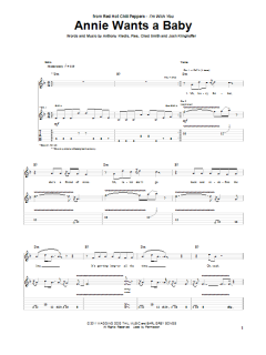 Annie Wants A Baby von Red Hot Chili Peppers (Download) 