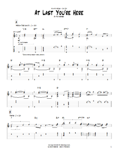 At Last You're Here von Pat Metheny (Download) 