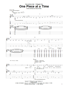 One Piece At A Time von Johnny Cash (Download) 