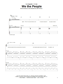 We The People von Megadeth (Download) 