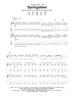 Springsteen von Eric Church (Download) 