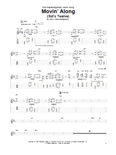 Movin' Along (Sid's Twelve) von Wes Montgomery (Download) 