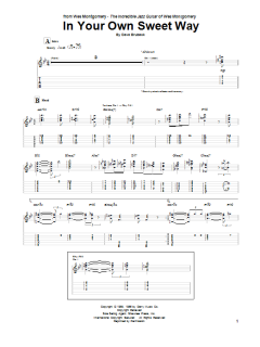 In Your Own Sweet Way von Dave Brubeck (Download) 