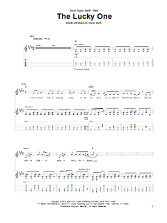 The Lucky One von Taylor Swift (Download) 