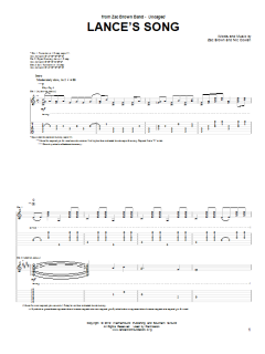 Lance's Song von Zac Brown (Download) 
