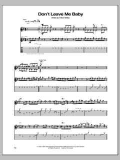 Don't Leave Me Baby von T-Bone Walker (Download) 