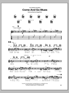 Come And Go Blues von Gregg Allman (Download) 