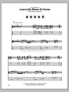Leave My Blues At Home von Gregg Allman (Download) 