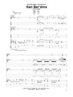 San Ber'dino von Frank Zappa (Download) 