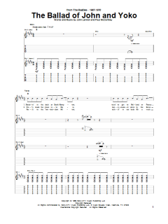 The Ballad Of John And Yoko von John Lennon (Download) 