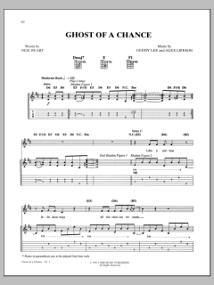 Ghost Of A Chance von Rush (Download) 