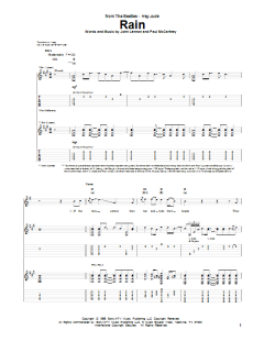 Rain von The Beatles (Download) 