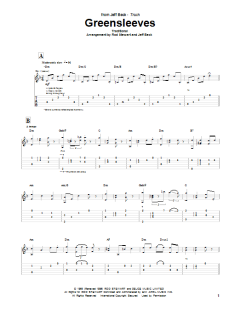 Greensleeves von Jeff Beck (Download) 