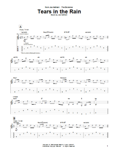 Tears In The Rain von Joe Satriani (Download) 