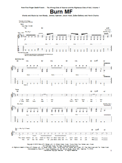 Burn MF von Five Finger Death Punch (Download) 