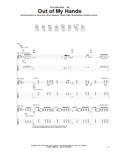 Out Of My Hands von Jason Mraz (Download) 