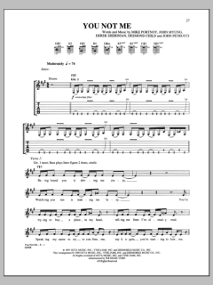 You Not Me von Dream Theater (Download) 